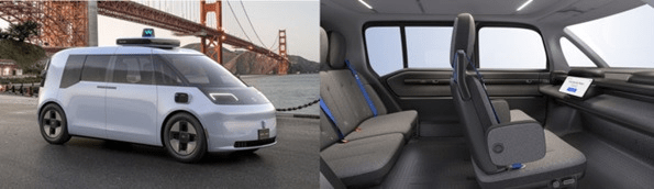 Waymo와 Geely (zeekr)가 개발중인 자율주행 차량